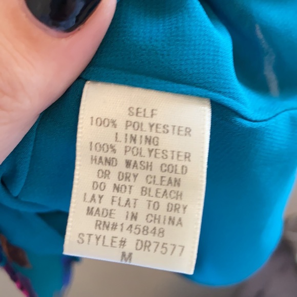 Everly Floral 3/4 Sleeve Dress - Picture 4 of 7